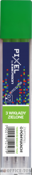 Wkład do długopisu termościeralnego PIXEL zielony