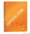 Zeszyt na spirali LEITZ WOW A5 PP kr.pomarań 46410044 - 8