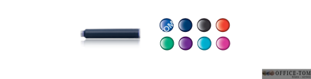 Naboje PELIKAN krótkie TP/6  fioletowe