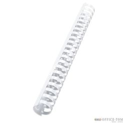 Grzbiety palstikowe LEITZ do bindowania    28 mm, biały