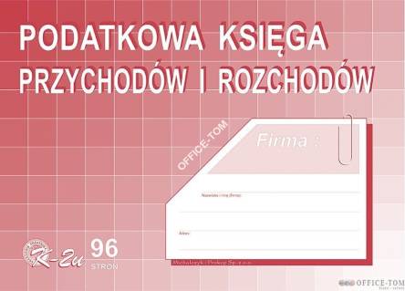 Podatkowa księga przychodów i rozchodów A4 offset Michalczyk i Prokop