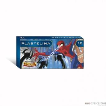 Plastelina 12 kolorów SPIDER-MAN MARVEL ST.MAJEWSKI