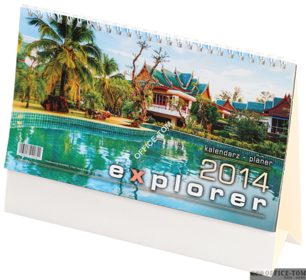 Kalendarz biurowy planer EXPLORER-H1 230*170 stojący Telegraph