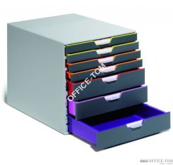 VARICOLOR pojemnik z siedmioma kolorowymi szufladkami. 760727 DURABLE