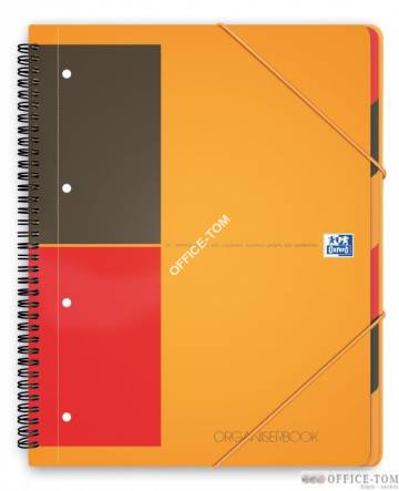 Kołozeszyt A4 80K linie Pp Oxford Organiserbook International