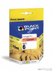 BLACK POINT Wkład do CANON BCI-6Y Yellow 15ml