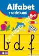 Książka ALFABET Z NAKLEJKAMI A-F  9788378956747 (C)  Zielona Sowa - 2