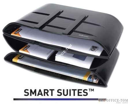 Półka na dokumenty FELLOWES Smart SUITES czarny 3szt