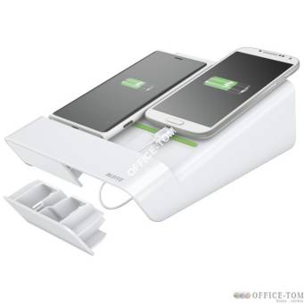 Ładowarka LEITZ COMPLETE DUO biała 64450001 do 2 smartfonów