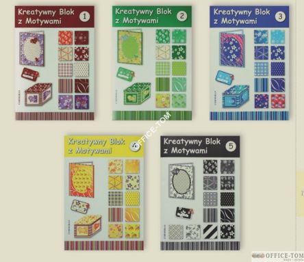 Kreatywny blok z motywami B4- 5 CORMORAN *7191